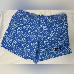Patagonia Kids Shorts Large Baggies  4" Girls Boys Unisex Pockets NWOT S…